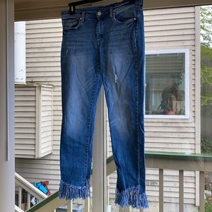 Blank NYC Fringe Jeans